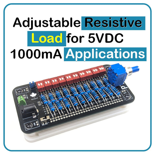 Adjustable Resistive Load for 5VDC 1000mA Applications