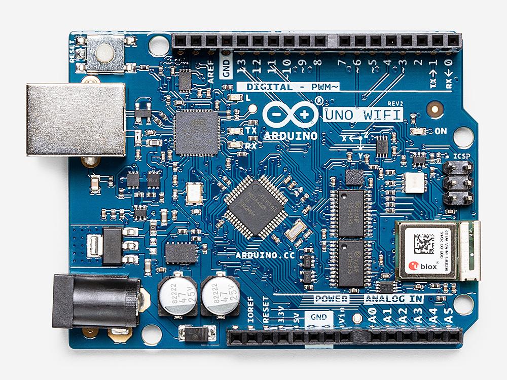 Arduino Uno with Wifi Rev 2