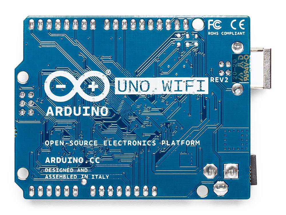 Arduino Uno with Wifi Rev 2