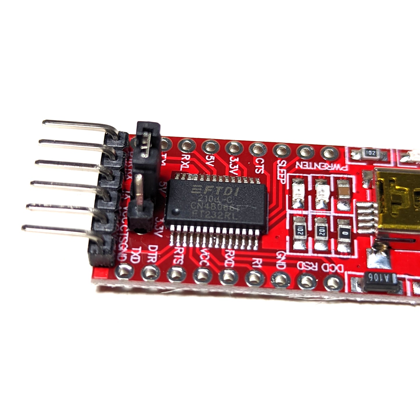 FT232RL FTDI USB-to-UART Serial Communication Module (2 pack)
