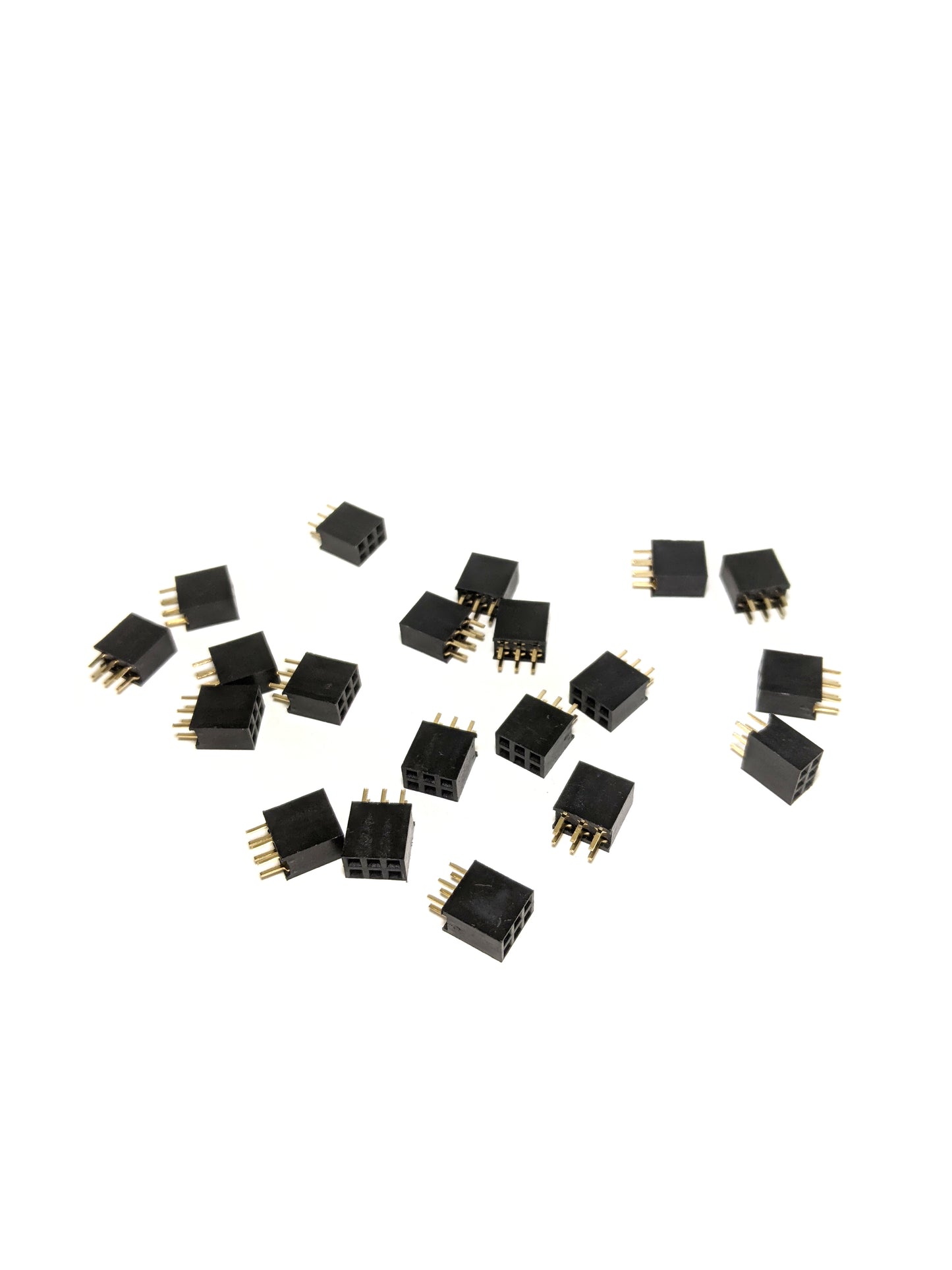 Female Header 2.54mm/0.1in Pitch Double Row Straight