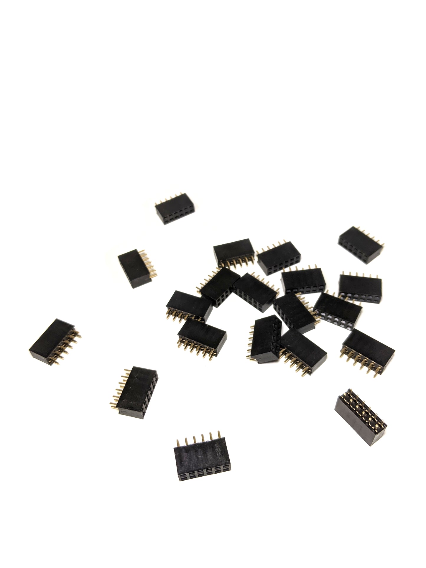 Female Header 2.54mm/0.1in Pitch Double Row Straight