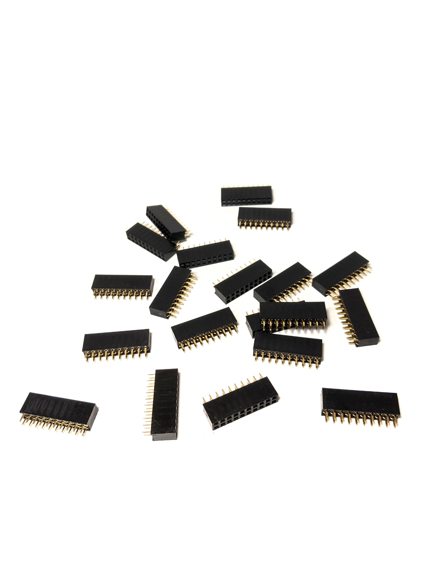 Female Header 2.54mm/0.1in Pitch Double Row Straight