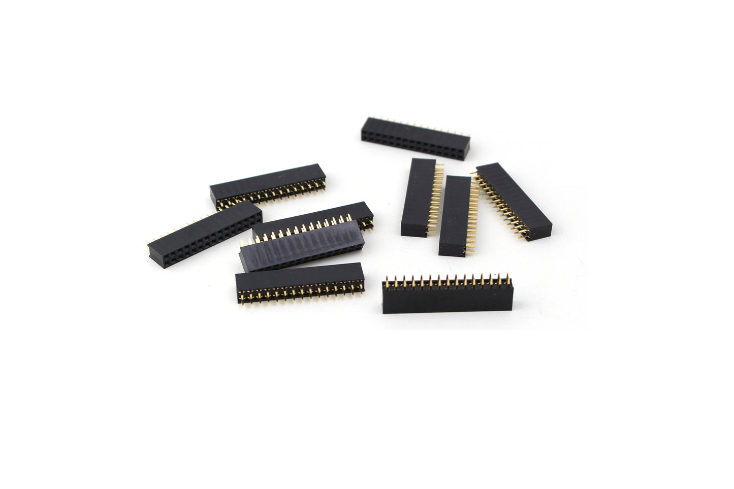 Female Header 2.54mm/0.1in Pitch Double Row Straight
