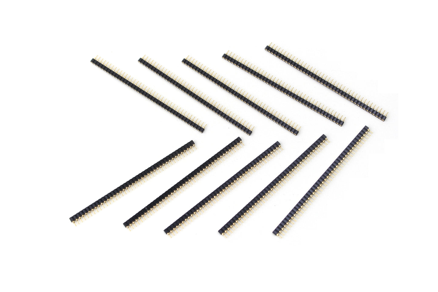 Machined Header Pin 2.54mm/0.1in Single Row Straight