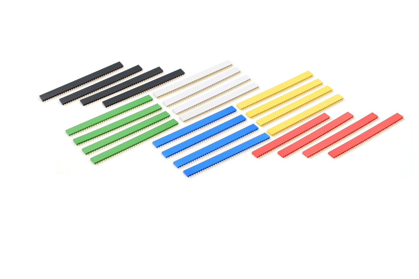 Female Header 2.54mm/0.1in Pitch Single Row Straight