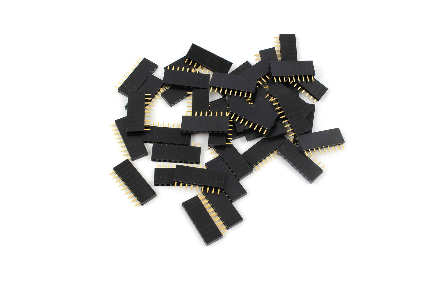 Female Header 2.54mm/0.1in Pitch Single Row Straight