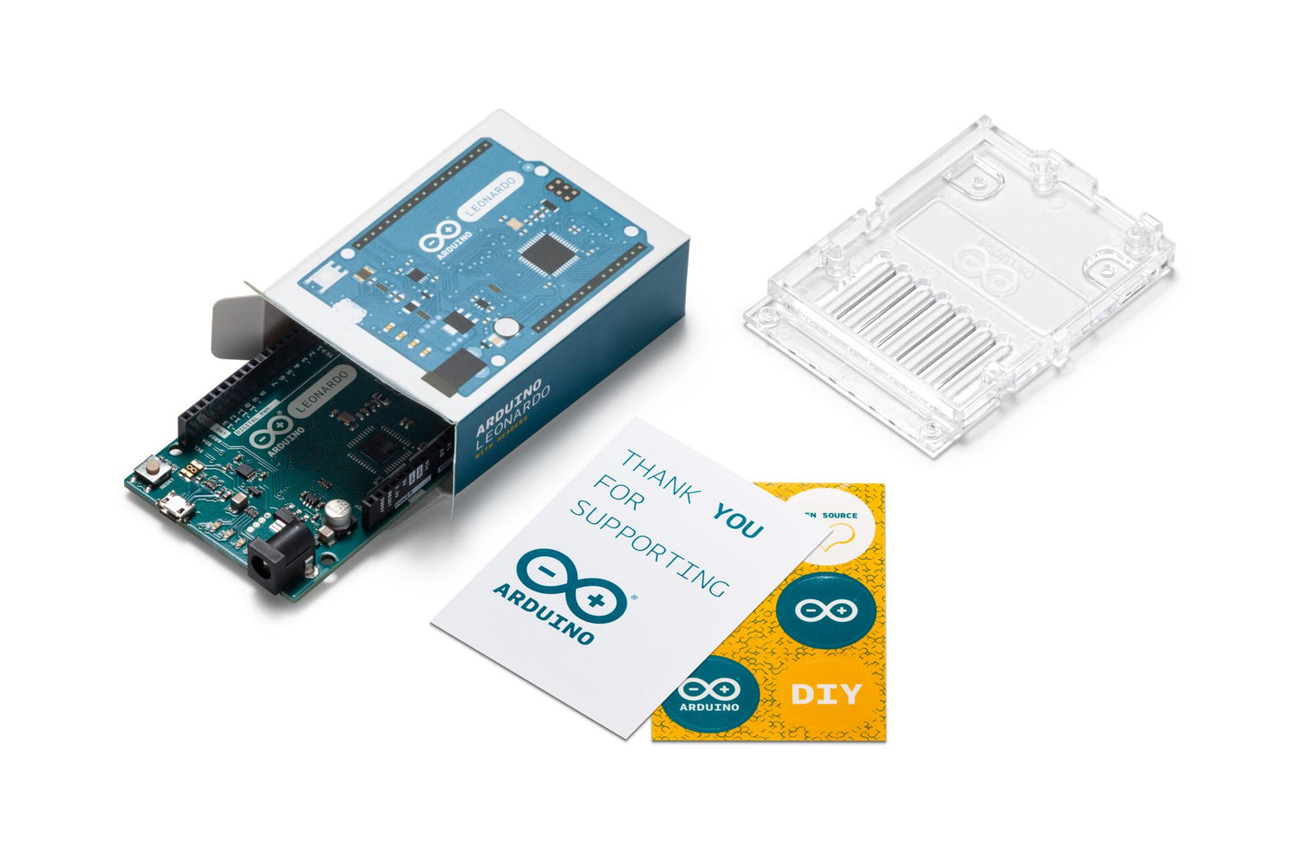 Arduino Leonardo with Headers