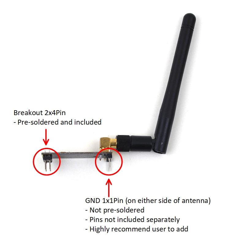 NRF24L01+PA+NLA