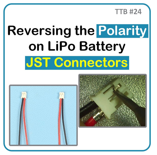 Reversing the Polarity on LiPo Battery JST Connectors