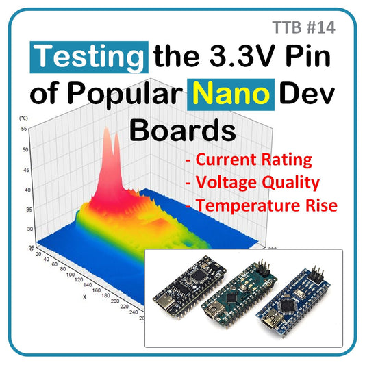 Testing the 3.3V Pin of Popular Nano Dev Boards