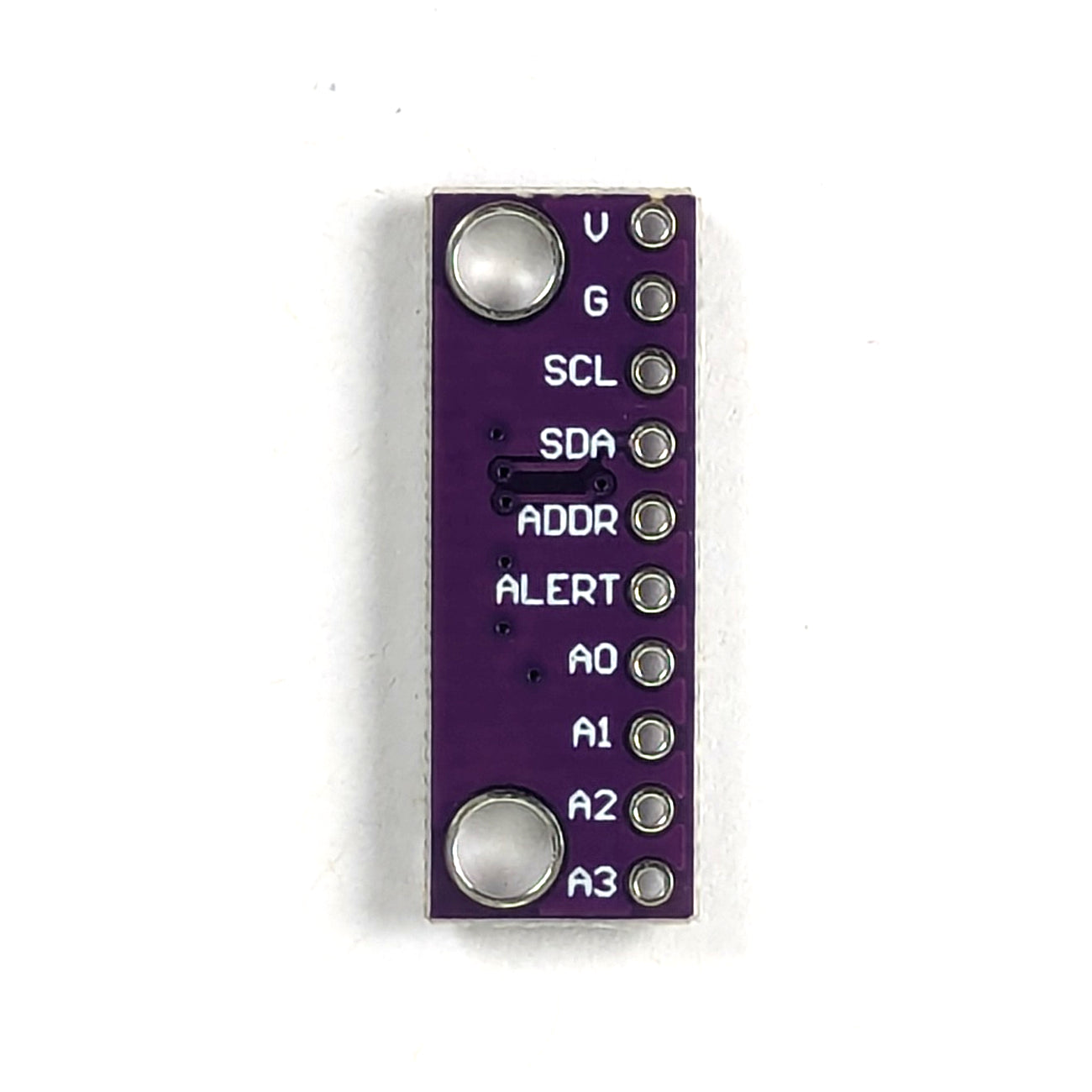 ADS1115 4 Channel ADC 16-Bit I2C Back View with Pinout