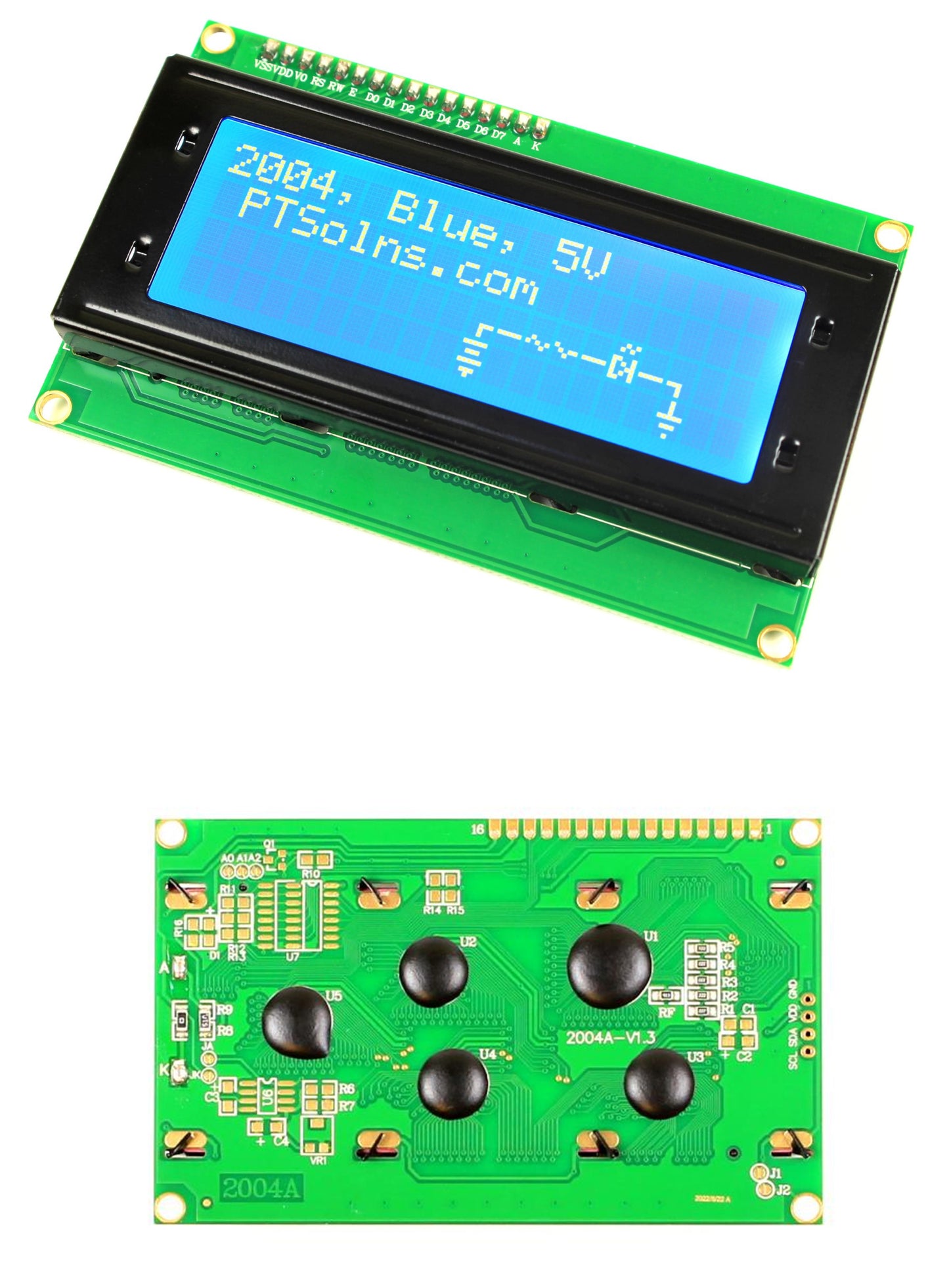 LCD 5V Display Module (2 LCDs/package)