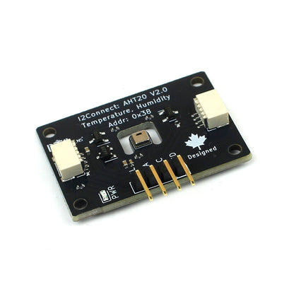 I2Connect: AHT20 temperature and humidity qwiic connect module side view