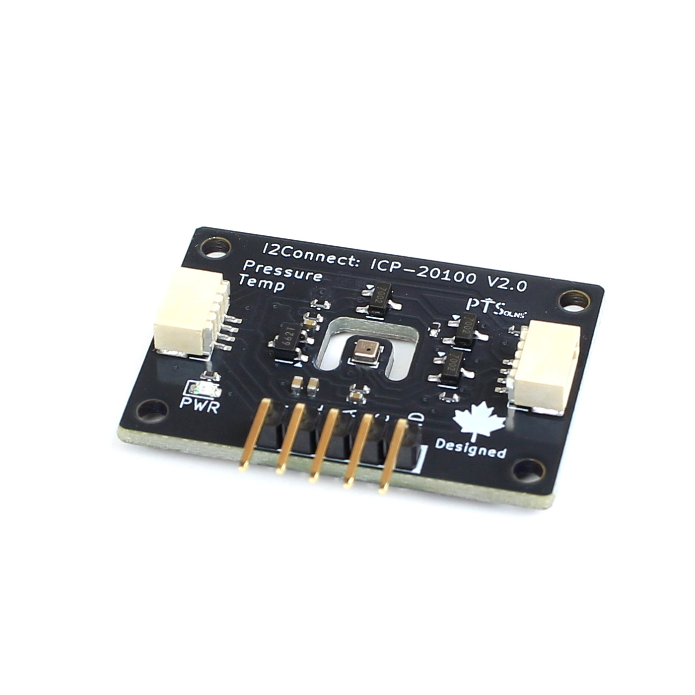 I2Connect: ICP-20100 precision pressure sensor qwiic connect module cover