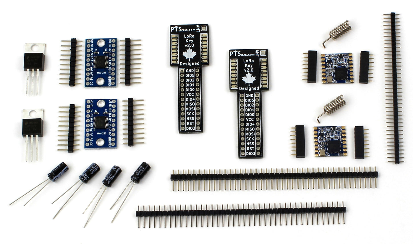 LoRa Key Kit Contents 3