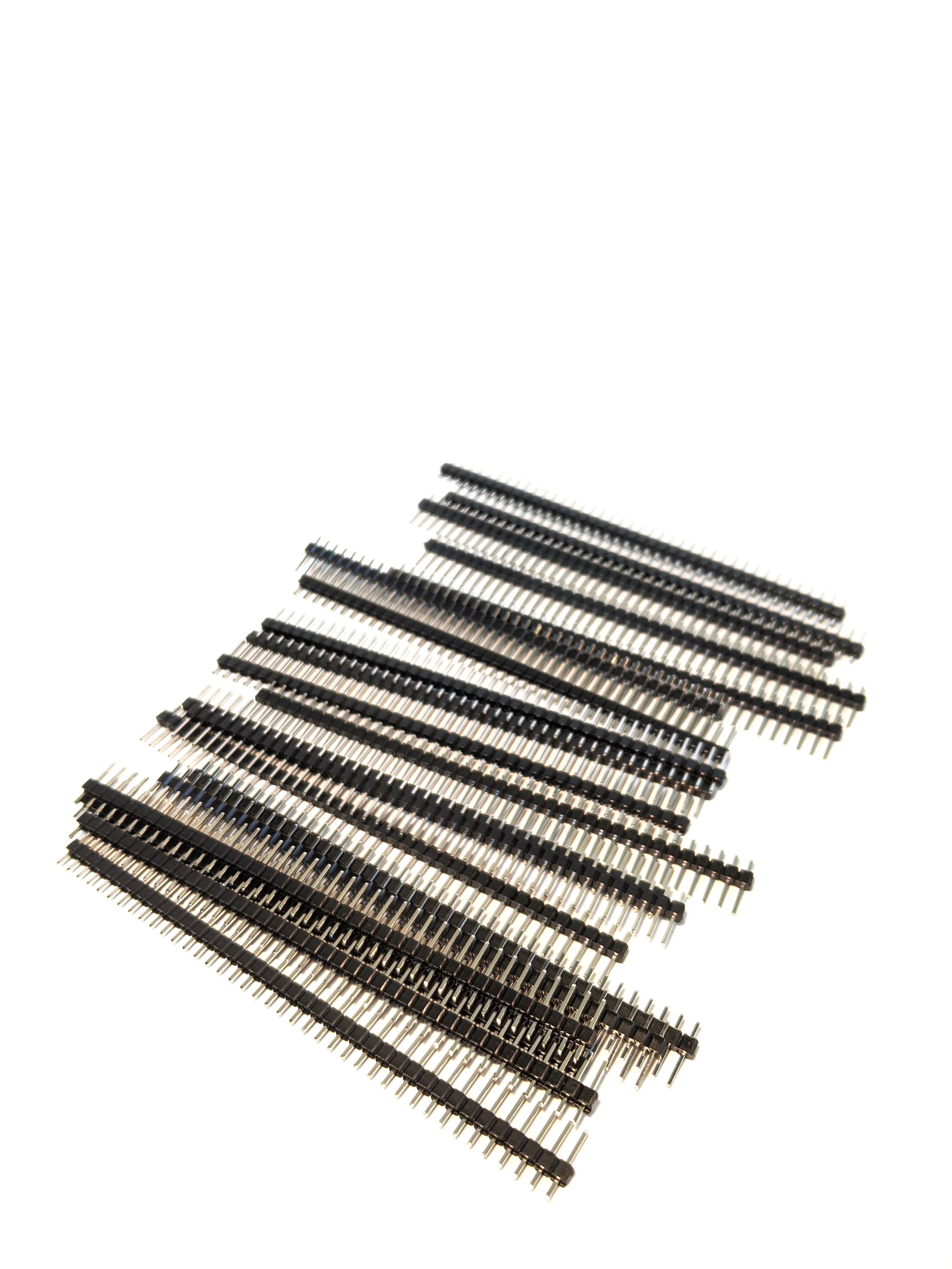 Male Header 2.54mm/0.1in Pitch Single Row Straight – PTSolns