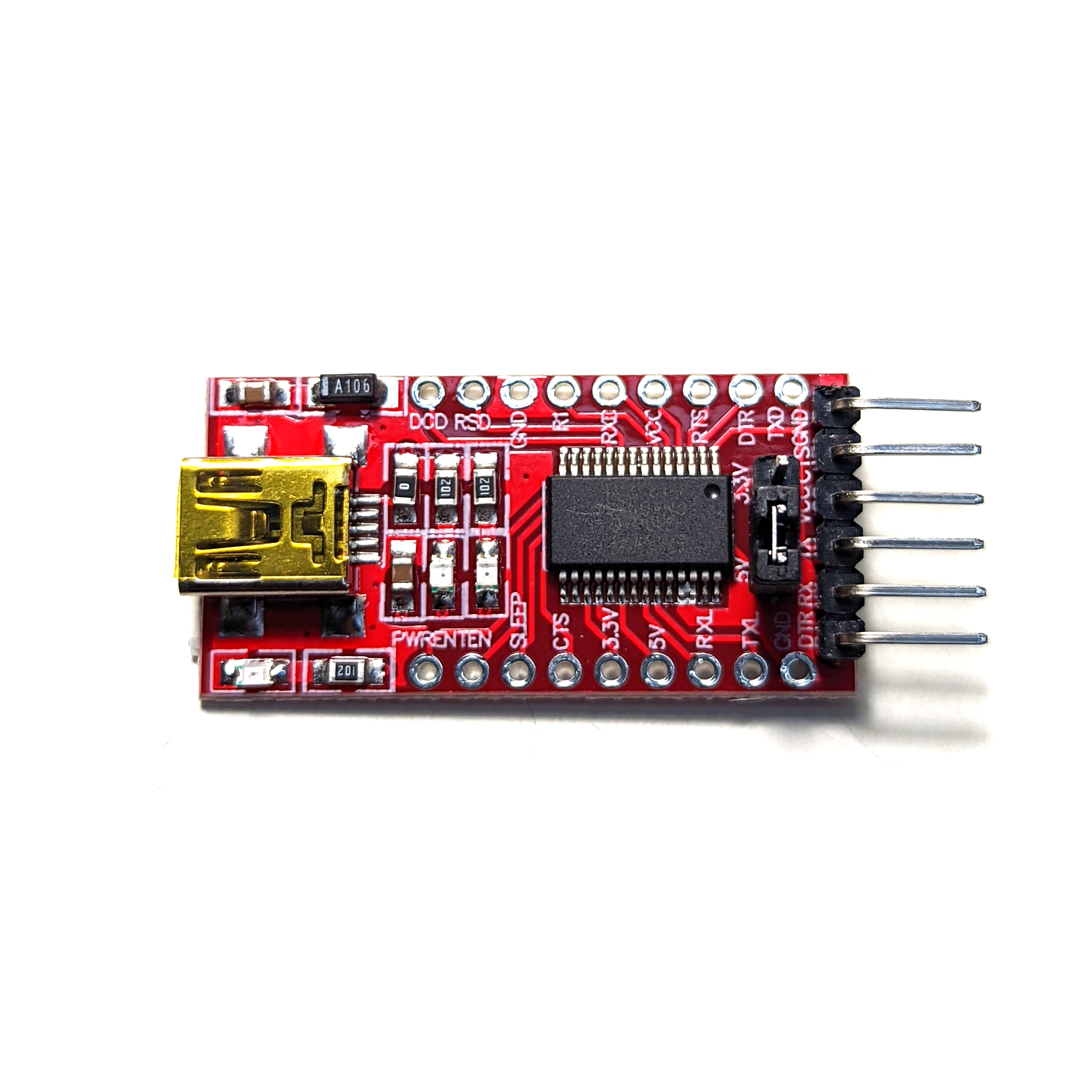 FT232RL FTDI USB-to-UART Serial Communication Module – PTSolns
