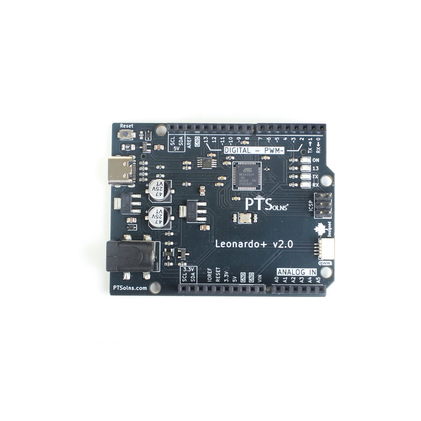 Leonardo+ ATmega32U4 Microcontroller Development Board (Arduino Compatible)