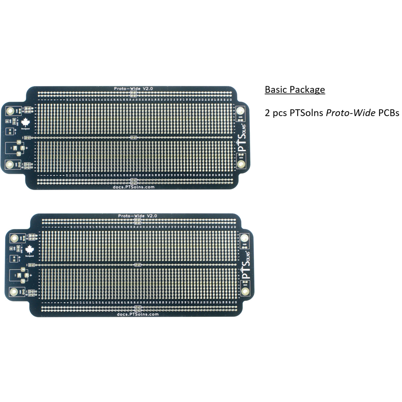 Proto-Wide basic package contents