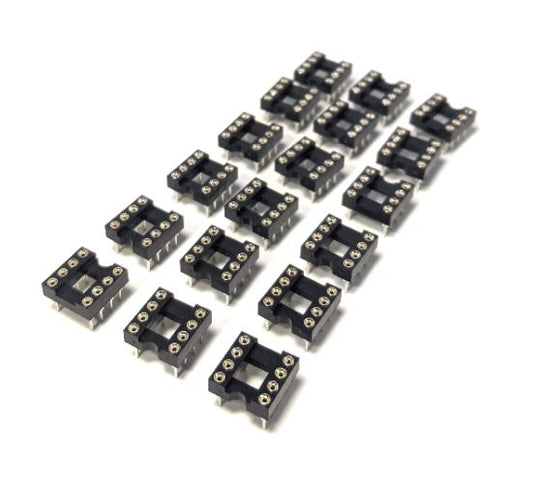Machined 8-Pin IC sockets