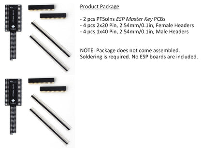 Serie de llaves adaptadoras de placa de ruptura PTSolns (llave maestra ESP)