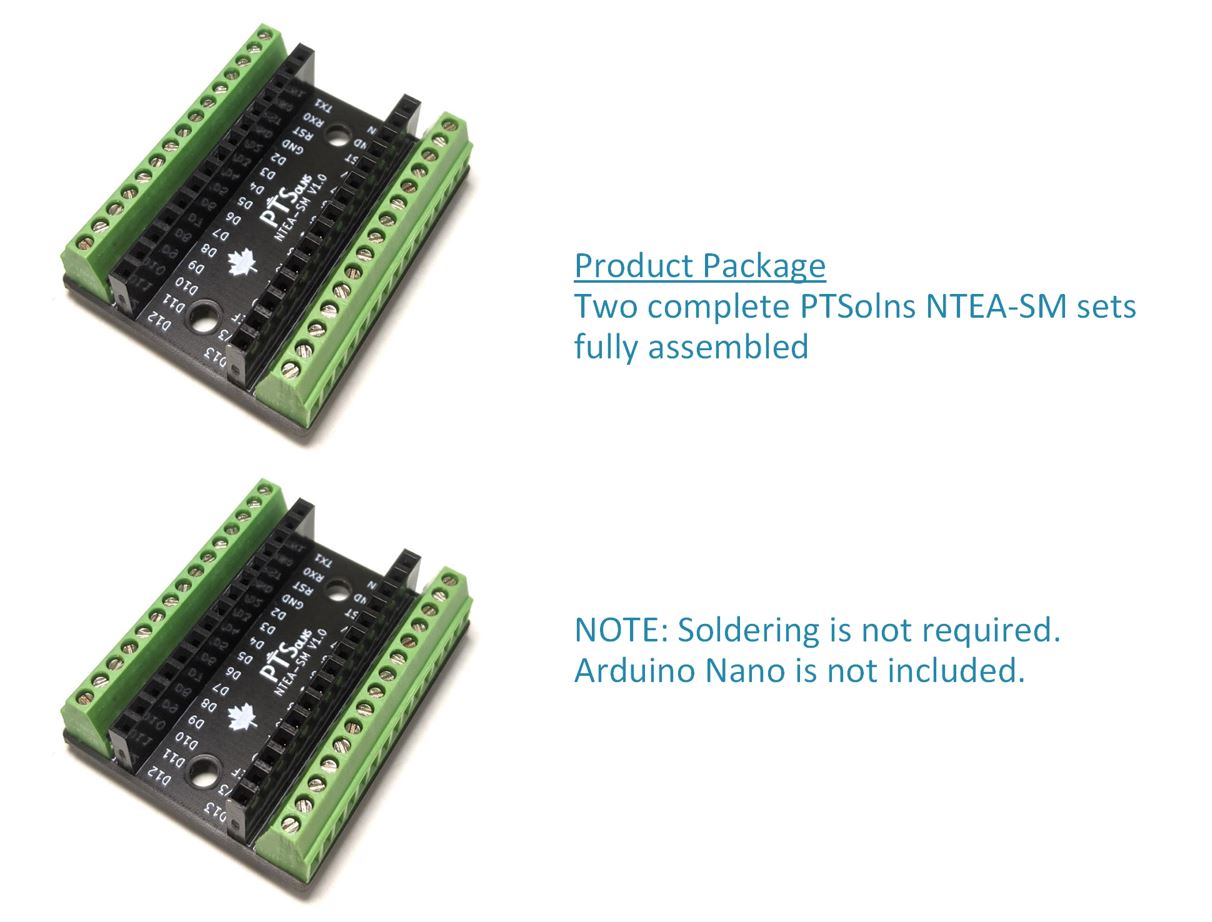 Nano breakout board. Package: NTEA-SM