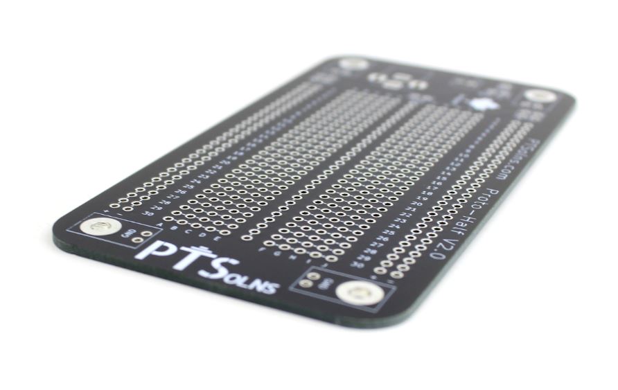 Kit de PCB de placa de pruebas soldable para creación de prototipos PTSolns (Proto-Half Deluxe)